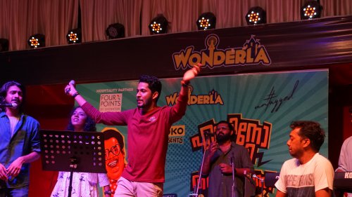 Untagged EVTS song launch and live show at Wonderla