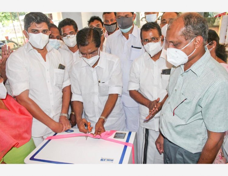 KSUM’s VST sets up BIN-19 at Thalayolaparambu Govt Hospital.