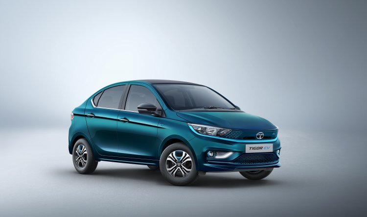 Tata Motors unveils its second EV for personal segment   Powered by state–of-the-art high voltage electric architecture – Ziptron, new Tata Tigor EV to launch soon.