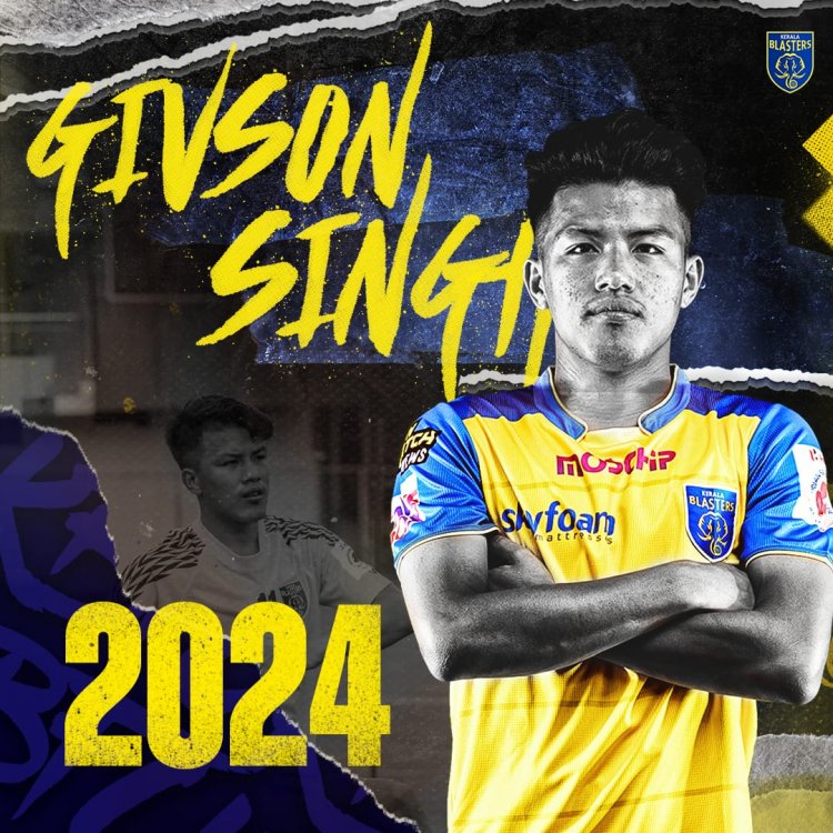 Givson Singh extends contract with Kerala Blasters FC.