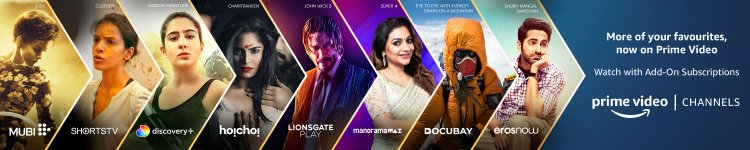 Amazon Announces Prime Video Channels – a First Step Towards Creating a Video Entertainment Marketplace in India