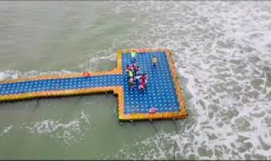 Floating bridge at Muzhappilangad suffered no damage, safe on shore: Kerala Tourism