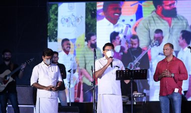 Mayor Adv. M Anilkumar Inaugurated ASK Musical  Night by Untagged at Durbar Hall on Feb 14 2021
