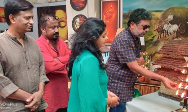 Kakkothi - Sea Shell Exhibhition by Sreeja Vijayakumar at tEnte Bhoomi  Art Center