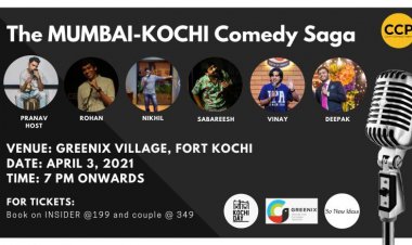 The Mumbai - Kochi Comedy Saga at Greenix Village on April 3rd