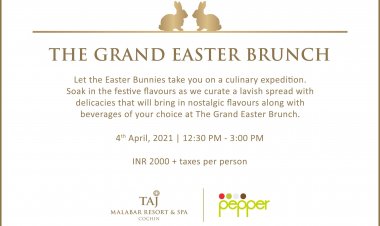 Taj Malabar invites you to The Grand Easter Brunch