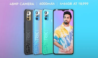 TECNO revolutionizes the budget section with SPARK 7T sporting segment-breaking 48MP AI dual rear camera.