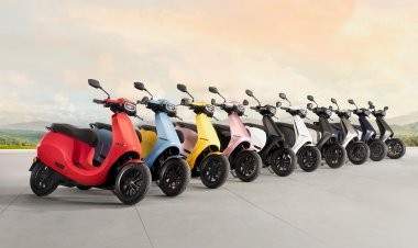 Consumers to get a choice of 10 unique and vibrant colours for the much-awaited Ola Scooter