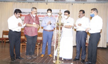 KTM’s free Covid vaccination camp starts in Kochi.