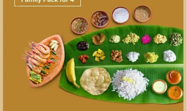 Celebrate this Onam at home with Casino Hotel's Onam Sadhya - family pack.