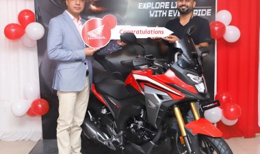 Honda 2Wheelers India commences deliveries of the all-new CB200X.