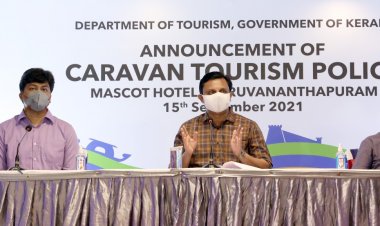 Kerala announces comprehensive Caravan Tourism policy.