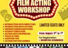 MATINEE PRESENTS 5 DAYS FILM ACTING WORKSHOP