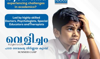 Launch of Velicham - Specific  Learning Disability Camp from April 30th to May 2nd